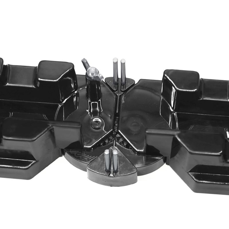 WEITARI 2-in-1 Mitre Measuring Cutting Tool,Miter Saw Protractor and 85-180°Angle Finderfor Home Improvement Carpentry Work Woodworking Craft - Image 3